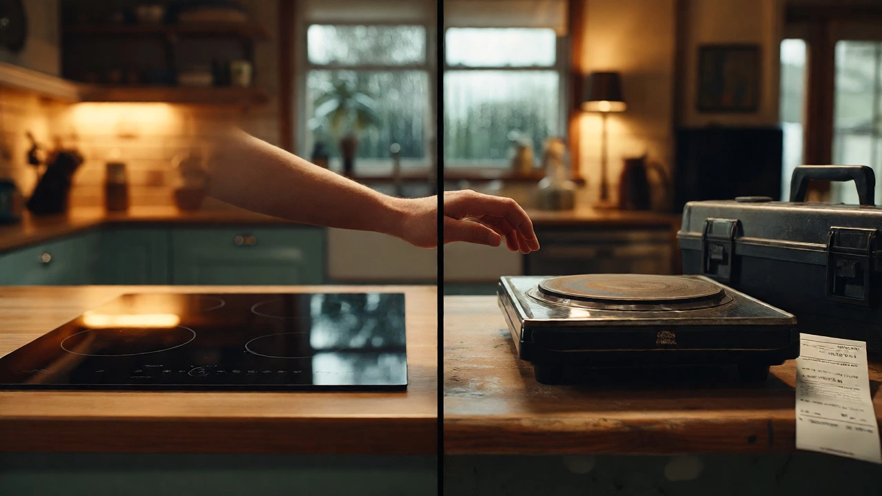Choosing between repairing an old hob or buying a new one